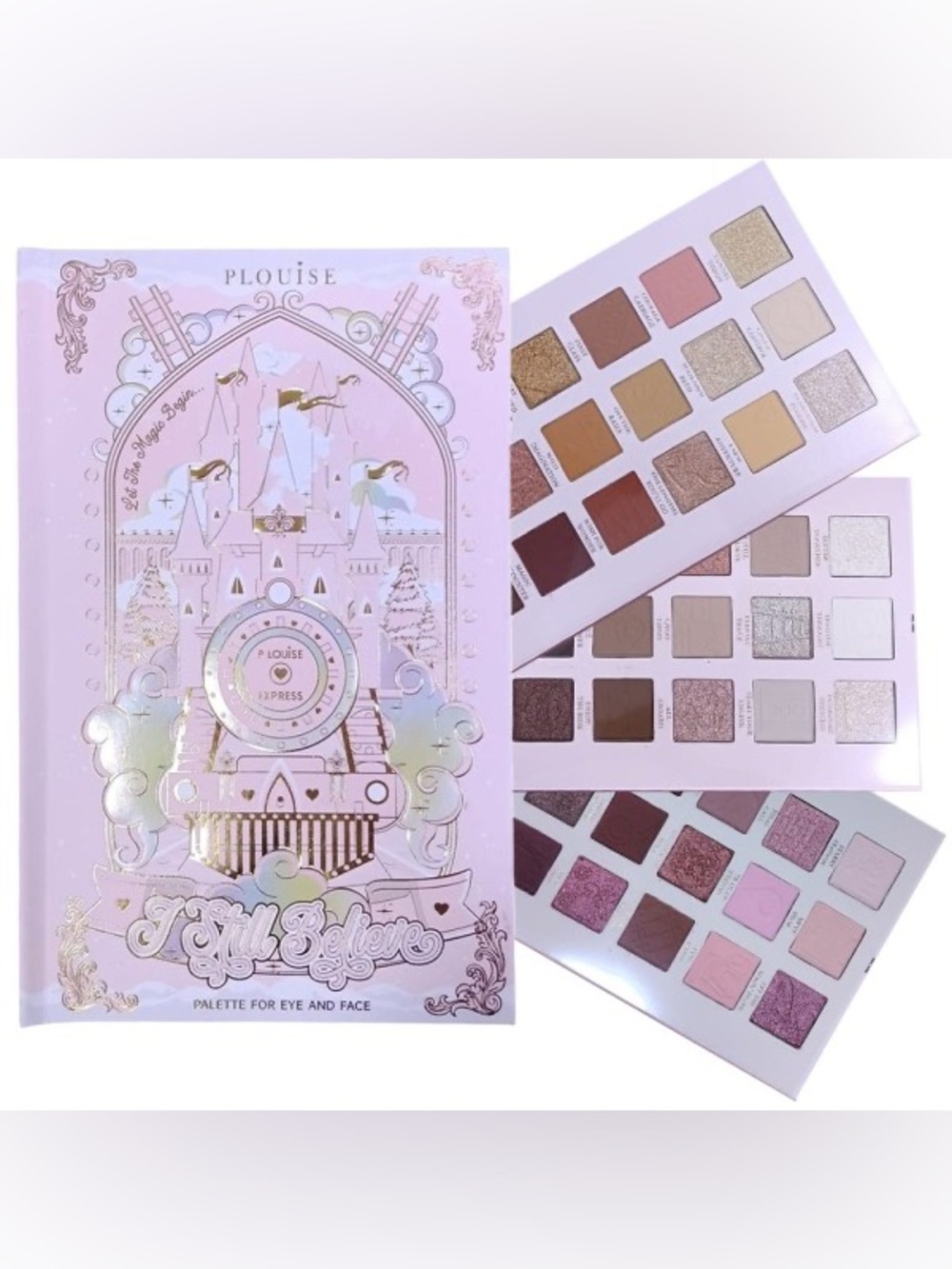P. Louise 'I Still Believe' Face & Eyeshadow Palette Book
